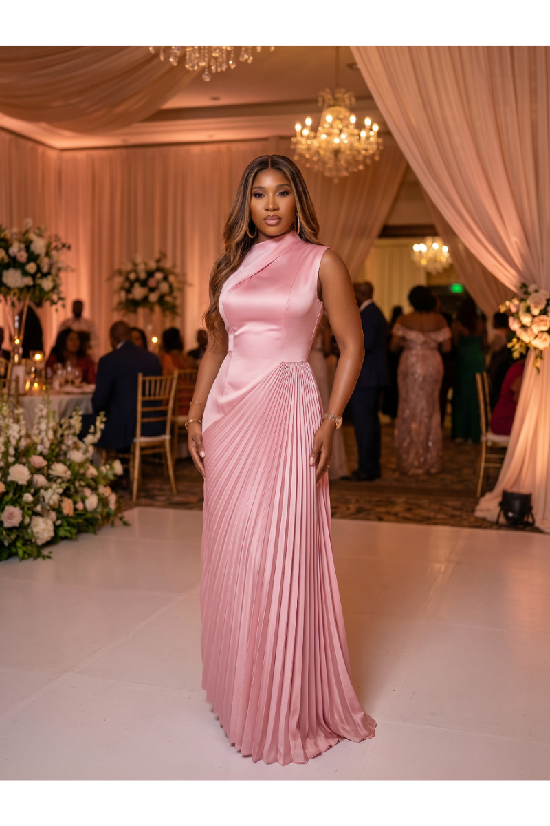 Victoria Pleated Dress