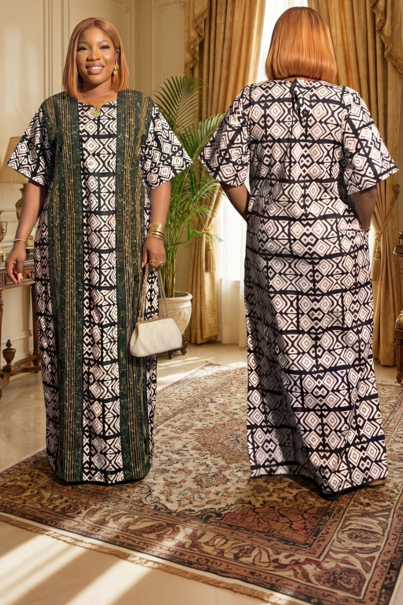 Dimond Covered Kaftan Dress