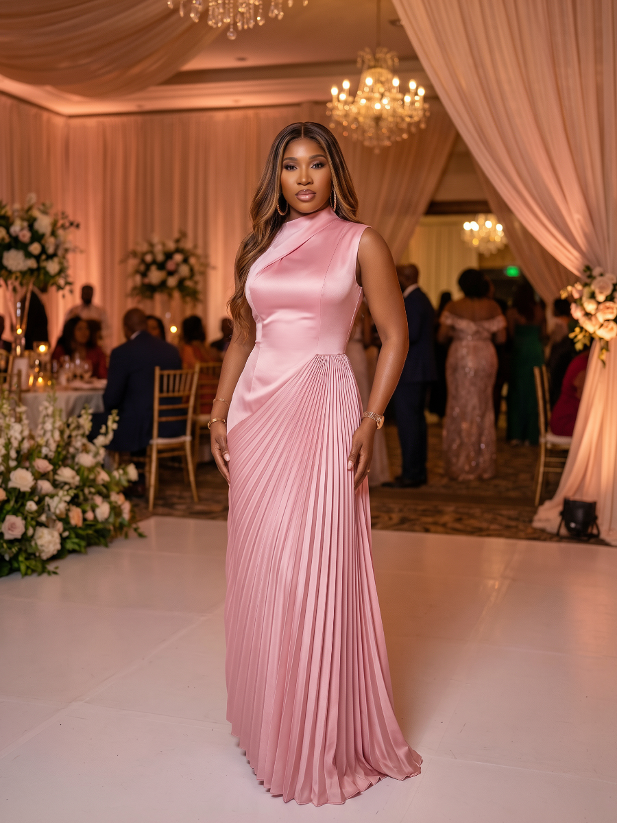 Victoria Pleated Dress